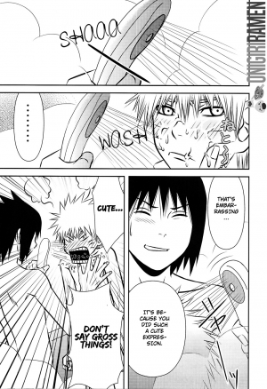 (C80) [@ Harukaze Shunpoo (Shunpoo)] SASUKE ♥ HAPIBA!! (Naruto) [English] [Onigiri Ramen] - Page 36
