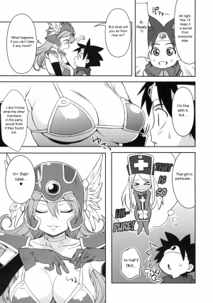 (COMIC1☆4) [Higuma-ya (Nora Higuma)] Onna Senshito (Dragon Quest III) [English] [sirC] - Page 6