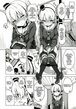 (C90) [Illumination. (Ogadenmon)] Amatsukaze no H Kinshirei! (Kantai Collection -KanColle-) [English] [Sikrena] - Page 6