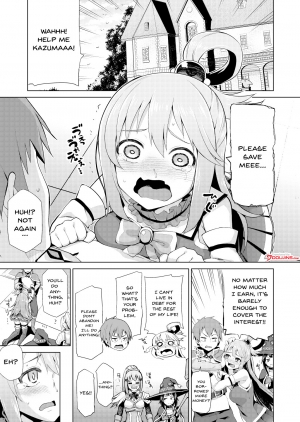 [Tamaya (Nonaka Tama)] Damegami-sama no Succubus Beit! | A Worthless Goddess (Kono Subarashii Sekai ni Syukufuku o!) [English] {Doujins.com} [Digital] - Page 5