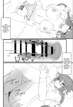 (COMIC1☆15) [Chokusen Ikki (Dura)] Tomodachi Ijou Koibito Miman no Neptune to Ecchi Shichau Hon (Hyperdimension Neptunia) [English] [tabibit0] - Page 14