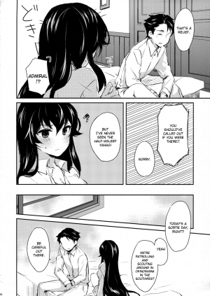 (COMIC1☆9) [Rosapersica (Ichinomiya)] Yoru Yahagi (Kantai Collection -KanColle-) [English] [constantly] - Page 36