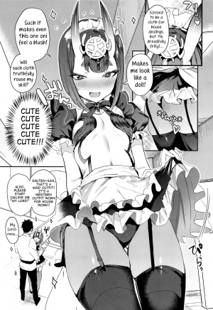 (C94) [Gasshuukoku Netamekoru (Nekometaru)] Shuten Douji-chan o Komarasetai (Fate/Grand Order) [English] [Samachan] - Page 5