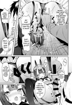 (C94) [Gasshuukoku Netamekoru (Nekometaru)] Shuten Douji-chan o Komarasetai (Fate/Grand Order) [English] [Samachan] - Page 9