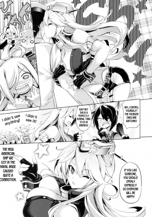 (C90) [FULLMETAL MADNESS (Asahi)] STAR SPANGLED GIRL (Kantai Collection -KanColle-) [English] {desudesu} - Page 4