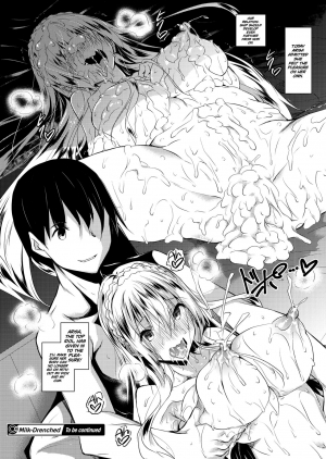 [Fukuyama Naoto] Milk Mamire | Milk Drenched Ch. 1-3 [English] =White Symphony= [Digital] - Page 93