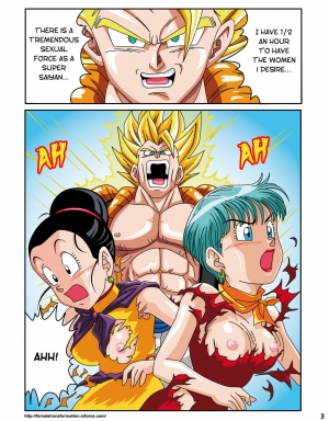 [Rehabilitation (Garland)] Dragon Ball H: Sex Sayan! [English] [Colorized] - Page 5