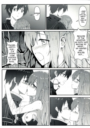 (C82) [Shadow Sorceress Communication Protocol (Hiten Onee-Ryuu)] Sugoku Amai Onegai (Sword Art Online) [English] - Page 8