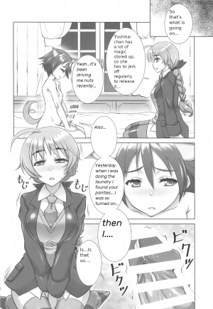 (COMIC1☆15) [Shiromitsuya (Shiromitsu Suzaku)] DokiDokiSuru! (Strike Witches) [English] - Page 8