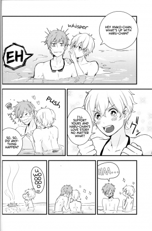(Renai Jiyuugata! entry2) [Kokon no Kaze (raipanda)] Under Water Speaker (Free!) [English] - Page 18