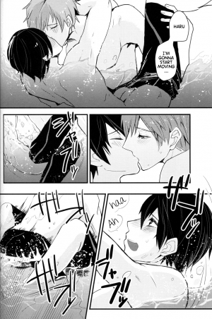 (Renai Jiyuugata! entry2) [Kokon no Kaze (raipanda)] Under Water Speaker (Free!) [English] - Page 30