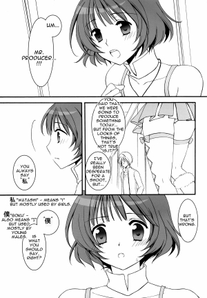 (SC46) [Honey Bunny (Kohachi, Komitsu)] Ryouchan to Shiyou Yo! (The Idolm@ster) [English] =SW= - Page 5