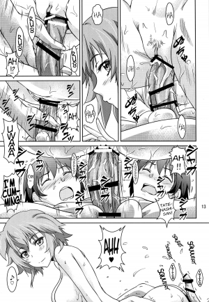 (C85) [Obsidian Order (Shoda Norihiro)] Natsuiro Tansei | Summer Sky (IS <Infinite Stratos>) [English] [Life4Kaoru] - Page 14