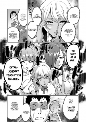 [bose no Doujin Manga Kenkyuujo (bose)] Kankaku no Paraphilia ~Nikushokukei JK-tachi ni Chinpo no Kankaku o Shihai Saretara~ [English] [ZuriRaba] - Page 8