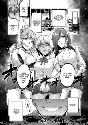 [bose no Doujin Manga Kenkyuujo (bose)] Kankaku no Paraphilia ~Nikushokukei JK-tachi ni Chinpo no Kankaku o Shihai Saretara~ [English] [ZuriRaba] - Page 32