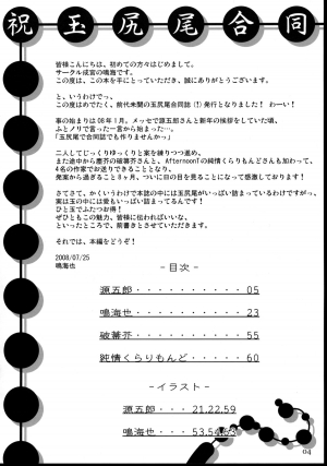 (C74) [Narumiya, Youmusya (Various)] Tama Shippo (Touhou Project) [English] [YQII] - Page 4