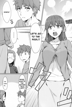  (C90) [S.S.L (Yanagi)] Rider-san to Kyouei Mizugi. | Rider-san and Swimsuit (Fate/stay night) [English] [NinjaProVI]  - Page 3