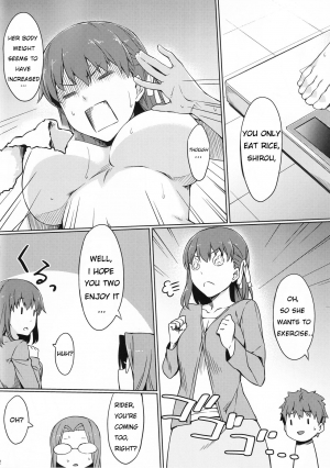  (C90) [S.S.L (Yanagi)] Rider-san to Kyouei Mizugi. | Rider-san and Swimsuit (Fate/stay night) [English] [NinjaProVI]  - Page 4