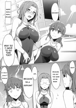  (C90) [S.S.L (Yanagi)] Rider-san to Kyouei Mizugi. | Rider-san and Swimsuit (Fate/stay night) [English] [NinjaProVI]  - Page 5