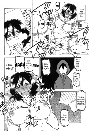  (C92) [Sankaku Apron (Sanbun Kyoden, Umu Rahi)] Sayoko’s Cage -Sayoko Saneisho 3- | Sayoko no Ori -Saneishou Sayoko3- [English] [Zero Translations]  - Page 9