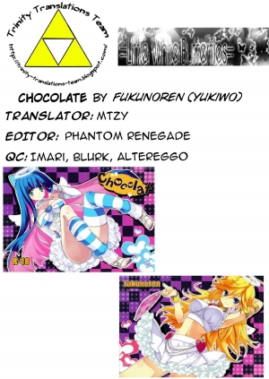 (C79) [Fukunoren (Yukiwo)] Chocolate (Panty & Stocking with Garterbelt) [English] [Little White Butterflies + Trinity Translations Team] - Page 20