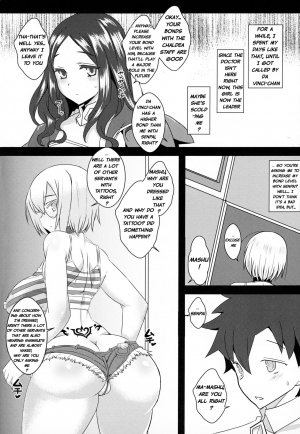 (C95) [YOMOTHUHIRASAKA (bbsacon)] Senpai Dake Shiranai Himitsu no Watashi (Fate/Grand Order) [English] [Netorare Nation] - Page 20