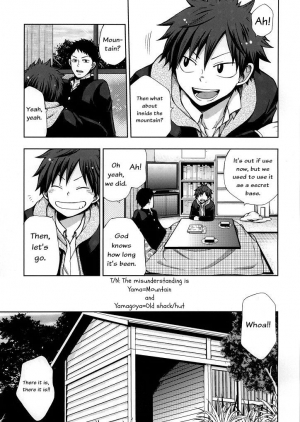 (Shota Scratch 27) [CHIN-UP (Pocchi)] Osananajimi to Doko de Sex Suru ka Nitsuite. [English] {CrustyRolls} - Page 7