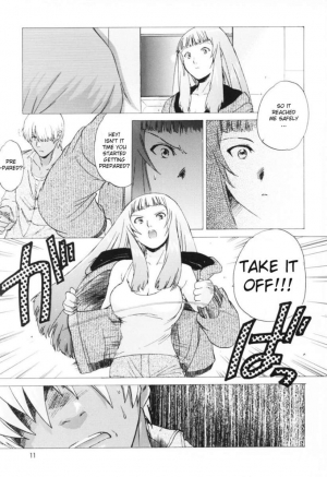 (C64) [Toko-ya (Kitoen)] Yukuzo! Aumaan Daikessen!! Gojitsudan (Zone of the Enders) [English] {Sandwhale} - Page 11