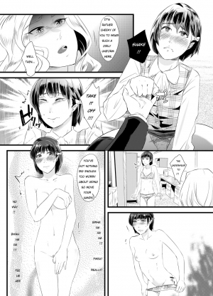 [Chijoku An] Immoral Yuri Heaven ~The Husband is made female and trained while his wife is bed by a woman~ [English] - Page 14