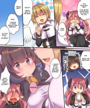  [Amuai Okashi Seisakusho (Shiki Tenki, Reitou Mikan)] Soshite Tenshi-kun to Succubus-chan wa Irekawaru | Angel-kun and Succubus-chan are Swapped [English]  - Page 14