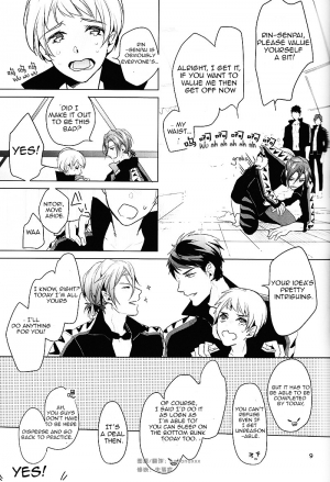 (Renai Jaws 3) [ANCOCOCO (Sakura Hitsuji)] Hatsukoi niwa Ribbon o Kakete | Tying a ribbon on a first love (Free!) [English] [Carrot-Bunny] - Page 9