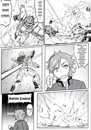 (C87) [Green Ketchup (Zhen Lu)] Nayamashii Fighters | Frustrated Fighters (Gundam Build Fighters Try) [English] {darknight} - Page 4