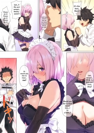 (C96) [OrangeMaru (YD)] Chaldea Maid #Mash (Fate/Grand Order) [English] [Decensored] - Page 5