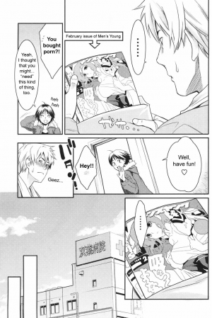 [Mikami Cannon] 203 Goushitsu Koi Monogatari | Room 203's Love Story (Men's Young Special IKAZUCHI 2008-03 Vol. 5) [English] [sirC] - Page 6