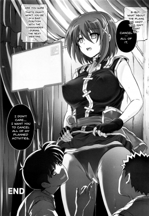 (C91) [Cyclone (Izumi, Reizei)] T-28 WARUIKO (Mahou Shoujo Lyrical Nanoha) [English] {Doujins.com} - Page 27