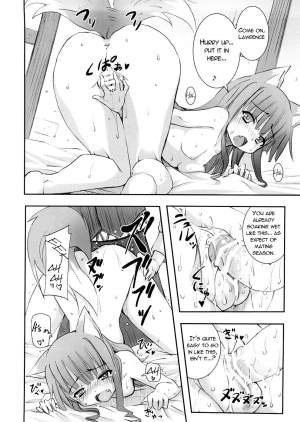 [Nounai Kanojo (Kishiri Toworu)] Ookami to Ookamiotoko (Spice and Wolf) [English] [Reromanga] - Page 12