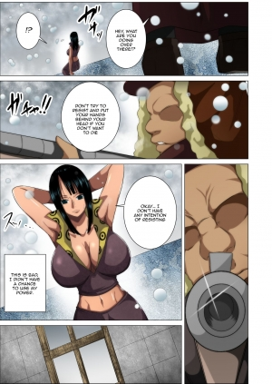 [Q Doujin] Torawareta Bakunyuu Kaizoku no Matsuro | The Fate Of The Captured Big Breasted Pirate (One Piece) [English] {Doujins.com} - Page 4