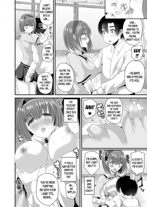 [Labui] Nyotaika Shite Risou no Kanojo ni Naru | Turn into a girl and become the ideal girlfriend (Nyotaika Shite Gokujou no Kanojo ni Naru) [English] [desudesu] [Digital] - Page 9