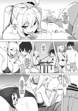 [Kilometer (Kirome)] Bakunyuu Gal to Umi H Shitee!! [English] [Zesturial] [Digital] - Page 7