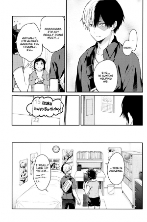 (SPARK12) [Kyujitsusyukkin (Chikaya)] Love Me Tender 2 (Boku no Hero Academia) [English] [Casual Scans] - Page 14