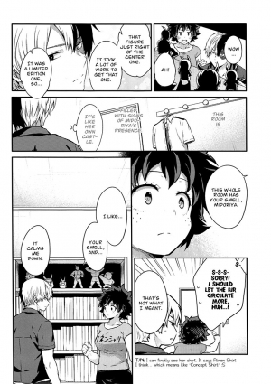 (SPARK12) [Kyujitsusyukkin (Chikaya)] Love Me Tender 2 (Boku no Hero Academia) [English] [Casual Scans] - Page 15