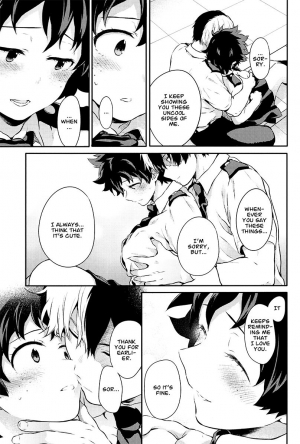 (SPARK12) [Kyujitsusyukkin (Chikaya)] Love Me Tender 2 (Boku no Hero Academia) [English] [Casual Scans] - Page 40