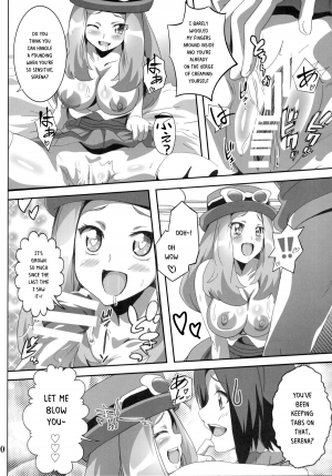 [Commanding Eagle (Washizuka Sho)] Bitch Serena no DoriDori Power | Bitch Serena's DreamDream Power (Pokémon XY) [English] [Risette] [Digital] - Page 10