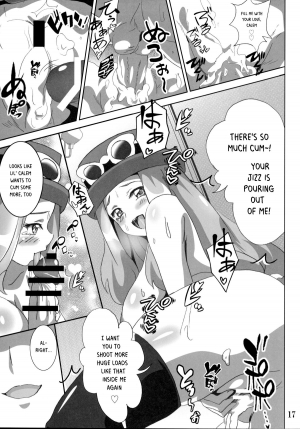 [Commanding Eagle (Washizuka Sho)] Bitch Serena no DoriDori Power | Bitch Serena's DreamDream Power (Pokémon XY) [English] [Risette] [Digital] - Page 17