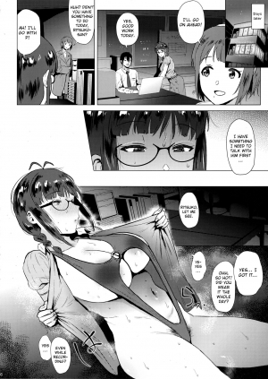 (C95) [Amarini Senpaku! (Yokkora)] Ritsuko wa Kozukuri ga Shitai after (THE iDOLM@STER) [English] [Otokonoko Scans] - Page 6