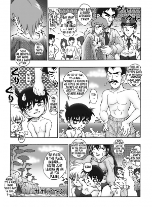 [Miraiya (Asari Shimeji)] Bumbling Detective Conan - File 9: The Mystery Of The Jaws Crime (Detective Conan) [English] [Tonigobe] - Page 7