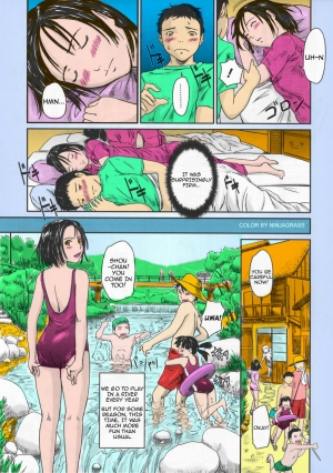 [Gunma Kisaragi] Natsu Asobi | Summer Fun [English][Colorized] - Page 4