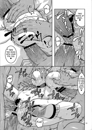 (C81) [Acid-Head (Murata.)] Nami no Ura Koukai Nisshi 6 (One Piece) [English] {doujin-moe} - Page 15