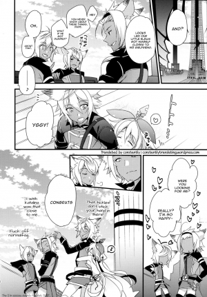 (C91) [Sui Sui Works (Mizuno Sao)] 500-sai Kurai Toshiue no Seishoujuu to H Shitai Hanashi. (Granblue Fantasy) [English] [constantly] - Page 34