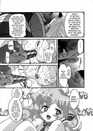 (C72) [OHTADO (Oota Takeshi)] Rasen no Miyako no Ohimesama! | Spiral Princess (Tengen Toppa Gurren Lagann) [English] [SaHa] - Page 7